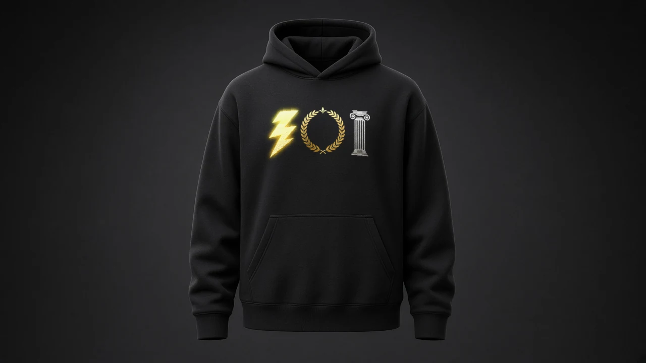Crest Hoodie mockup